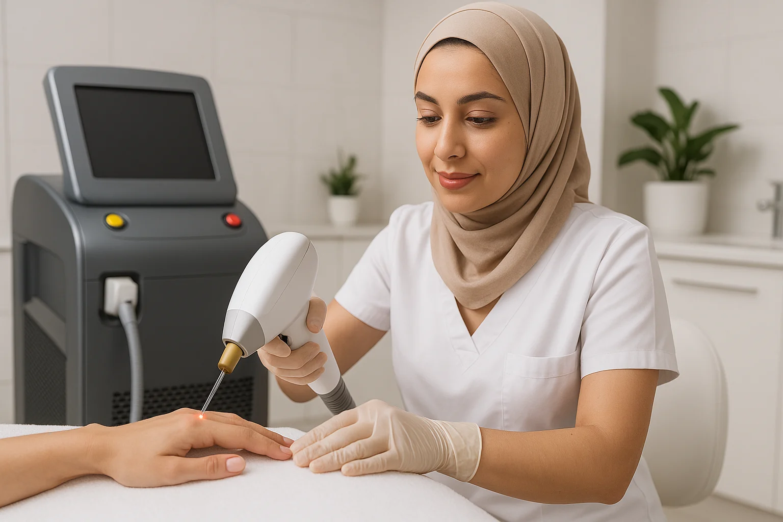 کم دردترین دستگاه لیزر
