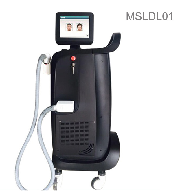 808nm diode laser mix wavelength laser hair removal machine MSLDL01