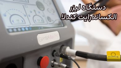 دستگاه لیزر الکساندرایت کندلا